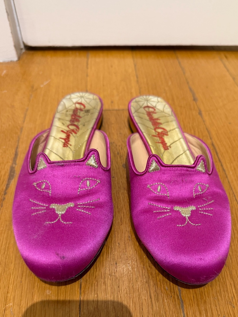 Charlotte Olympia Kitty mules